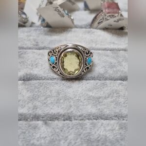 Sterling silver Womens Ring